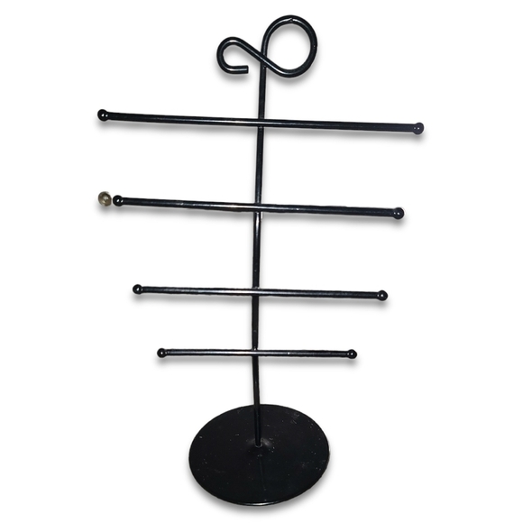 BLACK Wire Jewelry Stand - Picture 1 of 2